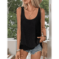thumbnail image 7 of Women'S Flowy Layered Tank Top Scoop Neck Sleeveless Blouses Shirts Casual Vacation Tops, 7 of 7