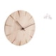 thumbnail image 5 of Reloj de pared redondo,Reloj de pared de madera para decoración de sala de estar,Reloj de pared de madera para dormitorio creativo,Escultura de elefante,Esculturas de elefantes de resina para, 5 of 8
