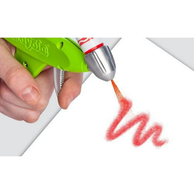 Crayola Marker Air Brush Sprayer with Washable Markers and Paper Crayola Marker Air Brush Sprayer with Washable Markers and Paper