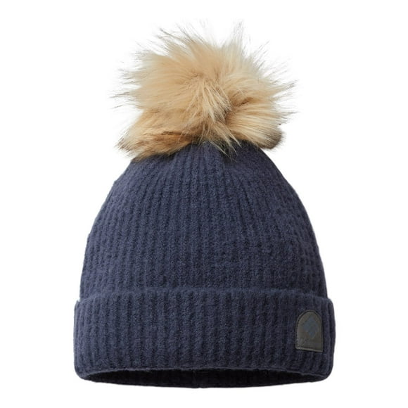 Bonnet d'Hiver Flou Pompon, Taille Unique, Nocturne