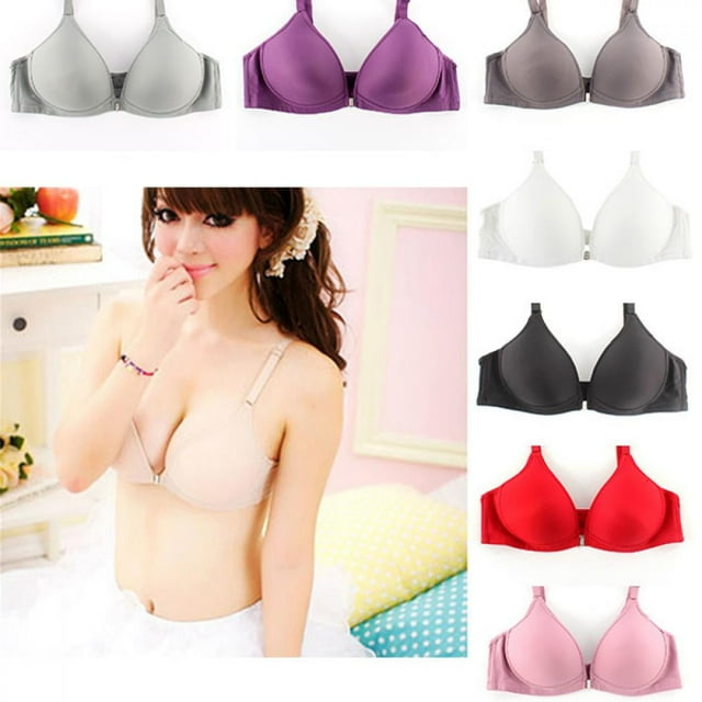 EIMELI Women‘s Smooth Foam Full Coverage Underwire Racerback Front Closure Bras