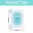 Gradient Color Loose Leaf Book 60 Sheets Detachable Notebook Student gradient-color-loose-leaf-book-60-sheets-detachable-notebook-student