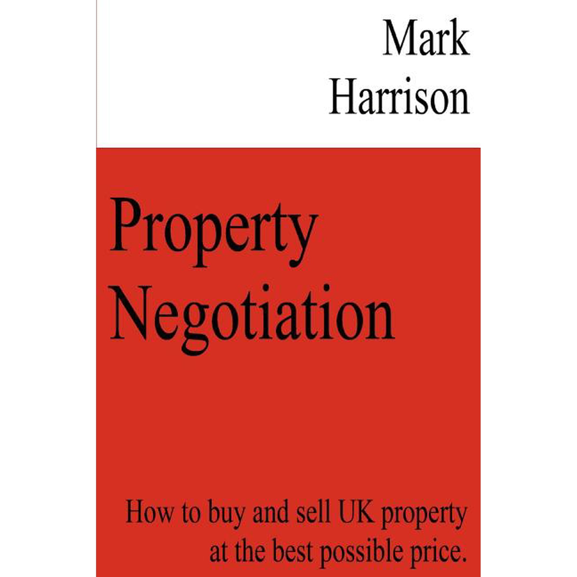 Property Negotiation, (Paperback)