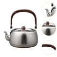thumbnail image 6 of DOMELAY Camping Kettle Portable Drinkware Titanium Kettle for Outdoor Hiking Fishing 800ml argent, 6 of 9