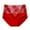 Red, variant on ZVNAΖH Panties for Women,Women's Fashion Solid Lace Briefs Comfortable Cotton High Waist Underwear Women Sexy Panties,Women's Panties