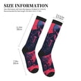 thumbnail image 2 of Picia Rock Skull Guitarist Printed Sports Compression Socks - 15-20mmHg Graduated Compression, High-Performance Soft and Breathable Socks for Men and Women, 2 of 5