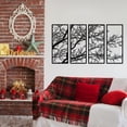 thumbnail image 2 of ESTART 4PCS Tree of Life Metal Wall Decor Black Branch Wall Art for Home Garden Office Living Room Indoor Outdoor (Small), 2 of 10