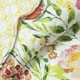 thumbnail image 2 of Lush Decor Leilani Watercolor Scallop Edged Floral Quilt Set, 3 Piece Set, Full/ Queen, Yellow & Multi - Colorful Botanical Bedding Set - Scalloped Quilt - Watercolor Flowers - Spring Decor, 2 of 11