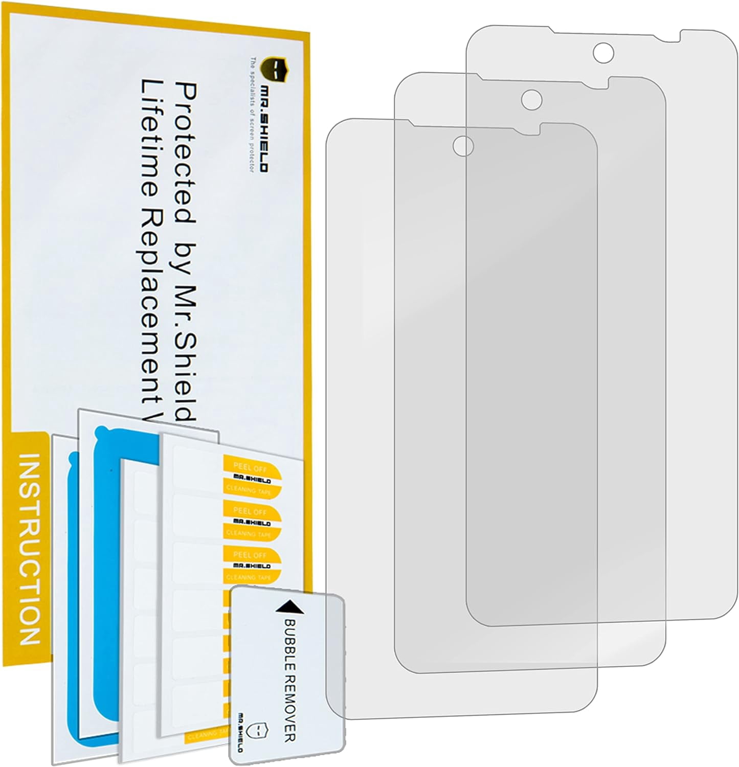 Mr.Shield Displayschutzfolie Für Doogee V20S / V20 Pro 5G / V20 5G – 3 Stück, 9H Härte, Klar & Kratzfest