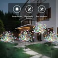 thumbnail image 2 of Homechum 2 Pcs Solar Firework Light, Outdoor Solar Garden Decorative Lights 90 LED-Powered DIY Landscape Light for Walkway Pathway Backyard Parties Decor 4th of July Decorations (Multicolor), 2 of 10