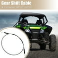 thumbnail image 2 of Unique Bargains 1 Pcs Vehicle Gear Shift Cable Replacement for Wildcat 4 2013-2014 Black Metal, 2 of 6