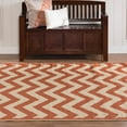 thumbnail image 3 of Linon Home Décor Innovations Area Rug Collection, Rust and Tan, 9.5' x 6.5', 3 of 6