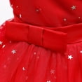 thumbnail image 4 of Summer Savings! TAGOLD Toddler Kids Girls Princess Pageant Gown Christmas Party Paillette Wedding Dress Red 150, 4 of 5