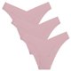 thumbnail image 1 of Conjunto de 3 piezas Braguitas de seda helada de algodón sin dejar marcas para mujer Braguitas de mujer con borde en forma de V, 1 of 5