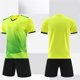 thumbnail image 5 of Odeerbi Niños Niñas Rápido Seco Juego de Entrenamiento de Fútbol Gradiente Geométrico Cuello En V Camiseta Shorts Conjunto Atlético Para 5-17 Años, 5 of 7
