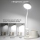 thumbnail image 3 of Table lamp 2000mAh rechargeable with star projection/pen holder,children's bedside lamp with flexible gooseneck/3 levels of brightness protectionWhite, 3 of 4