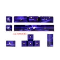thumbnail image 4 of CIYISON Purple for Sky Stars Keycaps PBT Sublimation for Mechanical Keyboard Enter Space, 4 of 6
