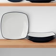 thumbnail image 2 of Noritake Colorwave Navy Set of 4 Square Dinner Plates, 2 of 7