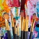 thumbnail image 2 of 12 piezas de pinceles de pintura para artistas, punta de punta, de pinceles para acuarela, acrílico, pintura al , suministros, cuchillo de SM SunniMix Pinceles de pintura de artista, 2 of 8