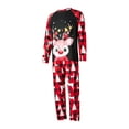 thumbnail image 4 of Fiomva Christmas Santa Hat Pattern Family Matching Pajamas,2-piece,Unisex,Sizes Baby-Kids-Adult, 4 of 10