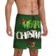 thumbnail image 2 of Fotbe Merry Christmas Pantalones Cortos de Pijama para Hombre, Ropa de Dormir, Pantalones de Pijama Cortos para Hombre-Small, 2 of 6