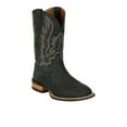 thumbnail image 2 of Justin Boots Mens Rustle 11 Inch Embroidered Square Toe Pull On Cowboy  Mid, 2 of 5