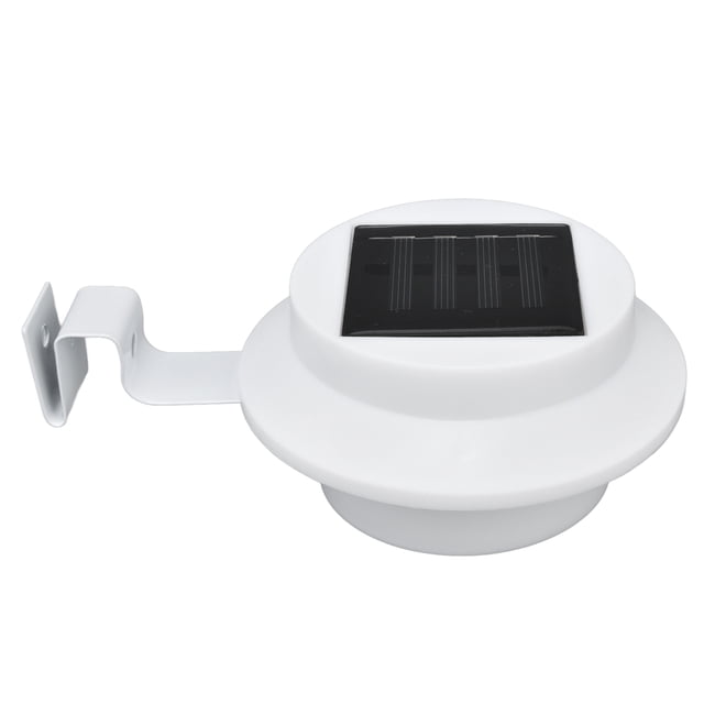 Luces solares para escaleras, luces solares para canalones, luces solares para exteriores para canalones, luz solar para cubierta, rendimiento sólido
