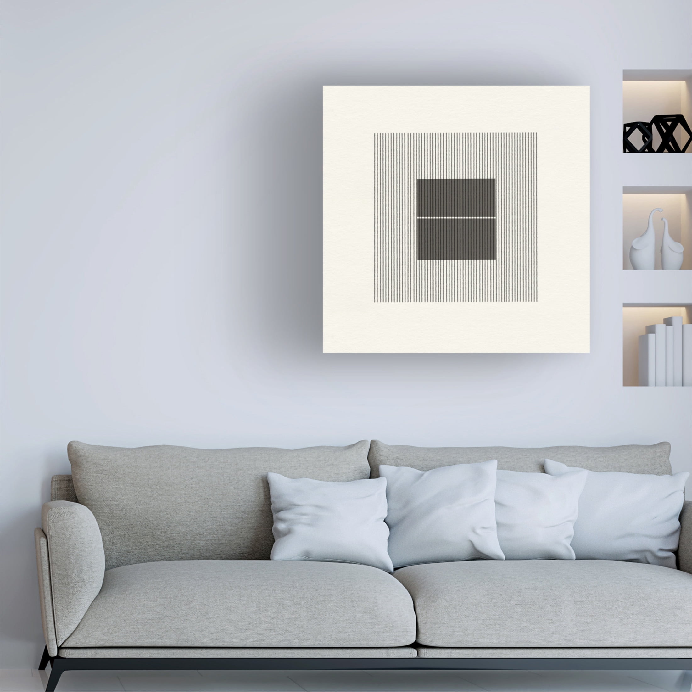 Trademark Fine Art THE MIUUS STUDIO Paper Object No6 Canvas Wall Art