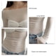 thumbnail image 5 of Blusa de malla de corte entallado, manga larga, hombros descubiertos, blusa de malla con hombros descubiertos, blusa de malla de manga larga, salida de alta intensidad, 5 of 6