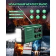 thumbnail image 2 of Radio de manivela de emergencia IronSnow Condor 1 de 20000 mAh con energía solar, 2 of 8