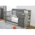 Sorelle Princeton Elite 4 in 1 Crib and Changer, Grey