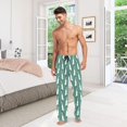 thumbnail image 7 of HPINK-T Men's Cute Indian Runner Ducks Pajama Pants Cotton Soft Comfy Straight-Fit Lightweight Pj Bottoms, 7 of 7