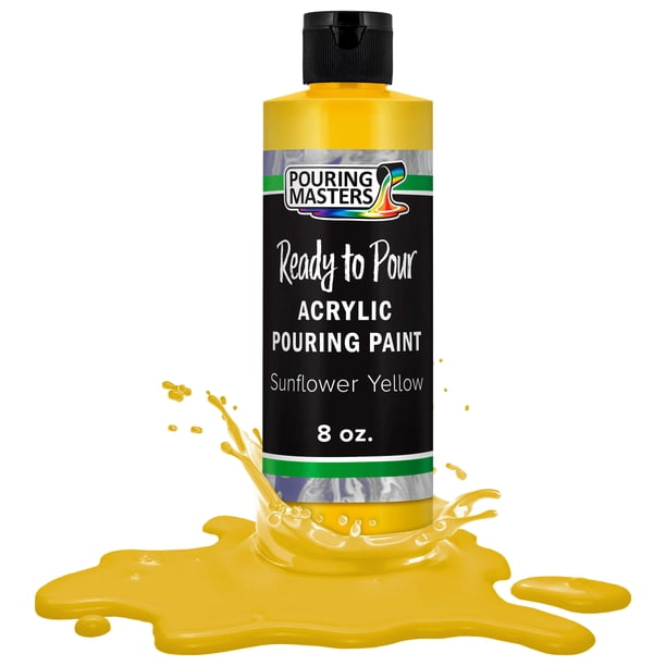 8-Color Ready-to-Pour Acrylic Pouring Paint Set, with 8-Color Ready-to-Pour Acrylic Pouring Paint Set, with