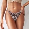 

RPVATI Women s 3 Pack Breathable ComfortFlex Fit Underwear Seamless Briefs Stretch Leopard Printed Panties