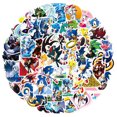 thumbnail image 2 of 10/50 piezas de pegatinas de anime japonés Sonics The Hedgehog para maletas, patinetas, portátiles, grafitis, teléfonos, cascos, pegatinas de dibujos animados, calcomanías de juguete, 2 of 5