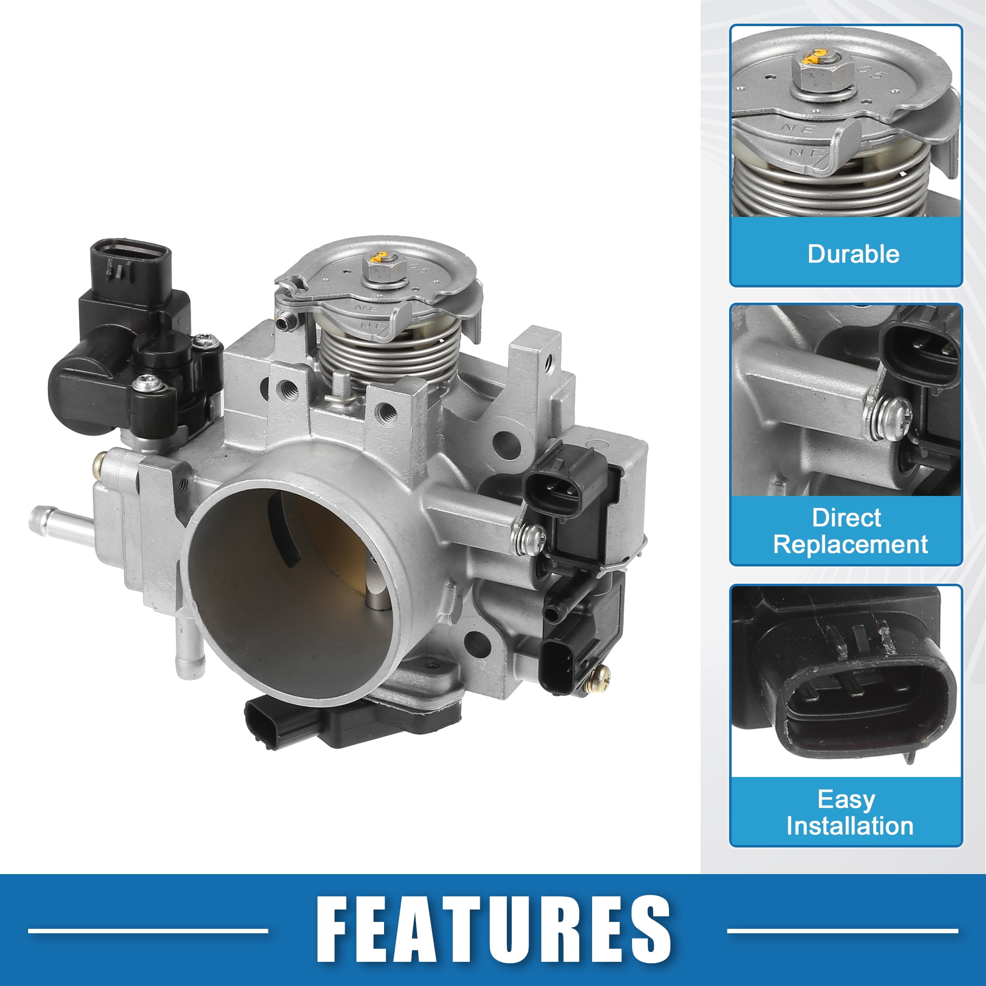 Electronic Throttle Body Assembly Engine Throttle Body for Honda CR-V EX EX-L LX SE Base 03-05