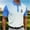 Blue, variant on Men Gradient Polka Dot Golf Polo Shirt Golfer Print Short Sleeve Casual Sport Tee Pink XXL Gift