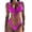 D619/Purple, variant on Afdoent Bikini Sets For Women New Lace Up Bikini Solid Color Split Women's Swimsuit Good Selling Set Beach Swimwear