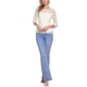 thumbnail image 2 of INSPIRAR CHIC Blusa de Encaje Floral de Manga 3/4 con Cuello Redondo XL Albaricoque, 2 of 6