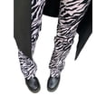 thumbnail image 3 of VISgogo Pantalones de pierna recta para mujer, pantalones de cintura alta con estampado estampado, marrón / negro / verde / azul / café VISgogo moda, 3 of 9