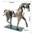 thumbnail image 4 of heritaly Simulation Animal Prop 3D Lifelike Metal Sculpture Figure Abstract Craft Tabletop Statue Party Outdoor Decor Gift Ordinary Style, 4 of 6