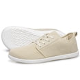 thumbnail image 6 of vibdiv Mens Barefoot Minimalist Shoes Minimalist Shoes Wide Toe Box Minimalist Non Slip Walking Lightweight and Breathable Shoes Beige Size 7.5, 6 of 6
