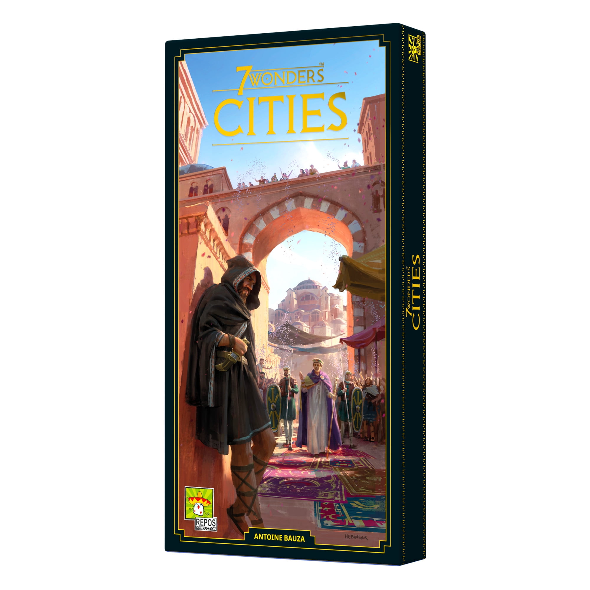 7 Wonders: Cities Expansion Board Game Expansion for Ages 10 +, From Asmodee