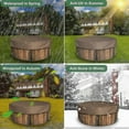 thumbnail image 3 of Bathtub Cover Waterproof Anti-uv Spa Hot Tub Protector Outdoor Furniture New-c, 3 of 3