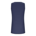 thumbnail image 4 of Cinvoph Robe d'Été pour Femmes Col en V Sans Manches Robes Unies Décontractées Amples Vacances Plage Robe Midi, 4 of 6