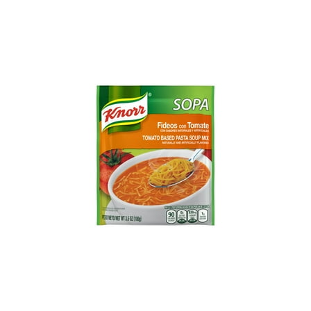 Knorr Sopa/pasta Soup Mix Tomato Based Noodle Soup 3.5 oz (Pack of 3)