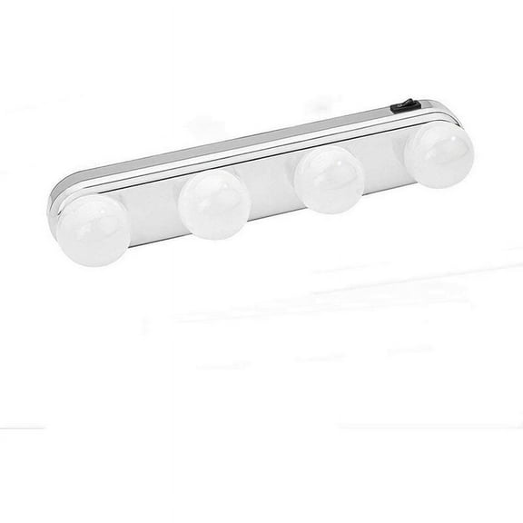 Makeup Mirror Light Portable, LED Vanity Light With Suction Cup Installation Bright Illumination