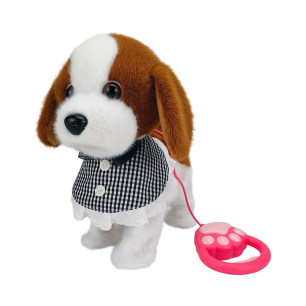 Decoración del hogar, decoración de la habitación, decoración de la pared Mi cachorro robot realista de juguete para perro, lindo mini cachorro robot suave para regalos de niños Una muñeca