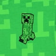 thumbnail image 2 of Minecraft Jacket Boys Creeper Fleece Gamer Zip Up Hoodie, 2 of 5