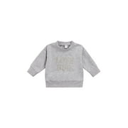 hirigin Baby’s Fashion Letter Embroidery Round Neck Long Sleeve Sweatshirt